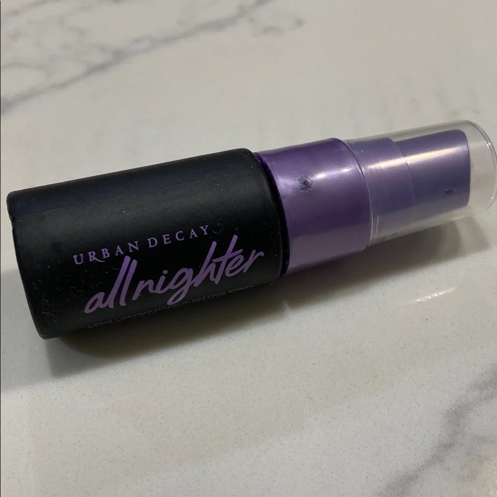 2 bottles of Urban Decay All Nighter Setting Spray .5 oz per bottle NIB